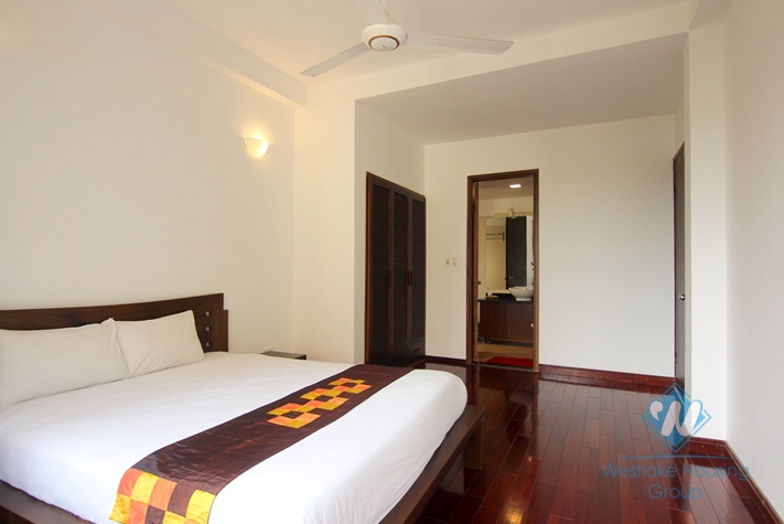 Lake view 3 bedroom apartment for rent in Tay Ho
